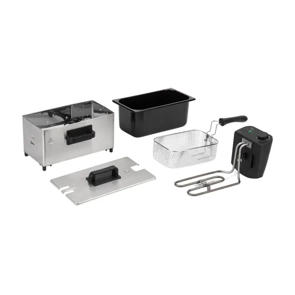 Deep-fat Fryer JATA JEFR1678 Grey 2000 W