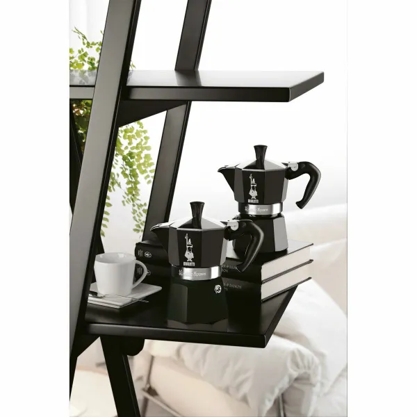 Itališkas Kavinukas Bialetti MOKA EXPRESS Juoda Aliuminis 200 ml