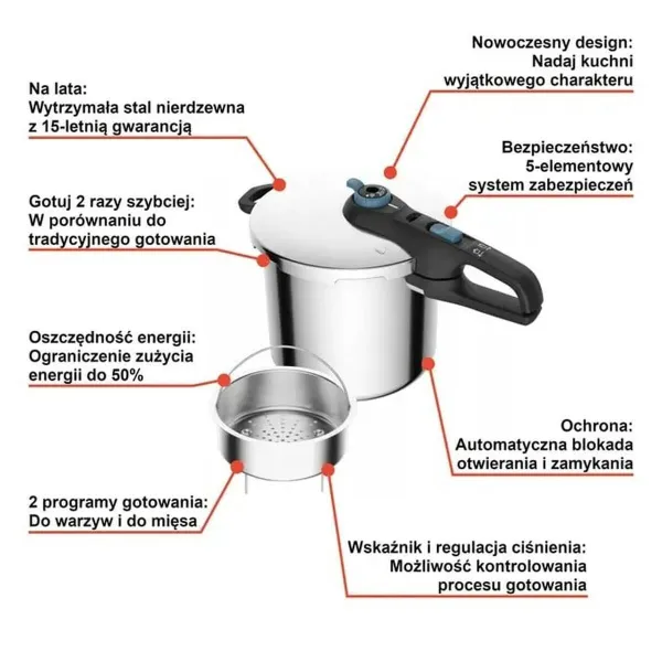Скороварка Tefal TRENDY+      8L