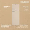 Combined Refrigerator Severin RKG8985     167