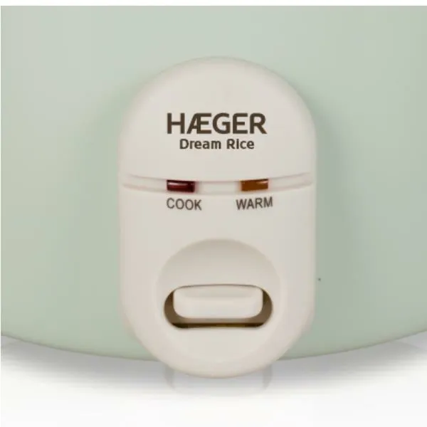 rīsu vārāmo katlu Haeger RC-18L.002A Zaļš Nerūsējošais tērauds Plastmasa 50 W