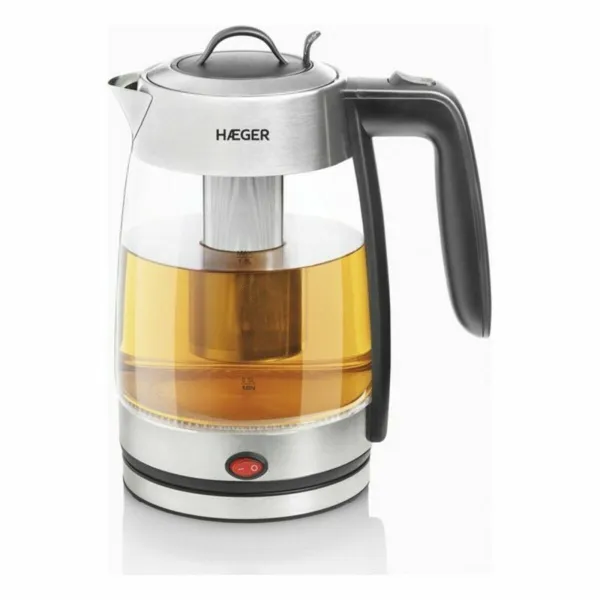 Virdulys ir arbatinukas Haeger EK-22F.020A Balta Nerūdijantis plienas 2200 W