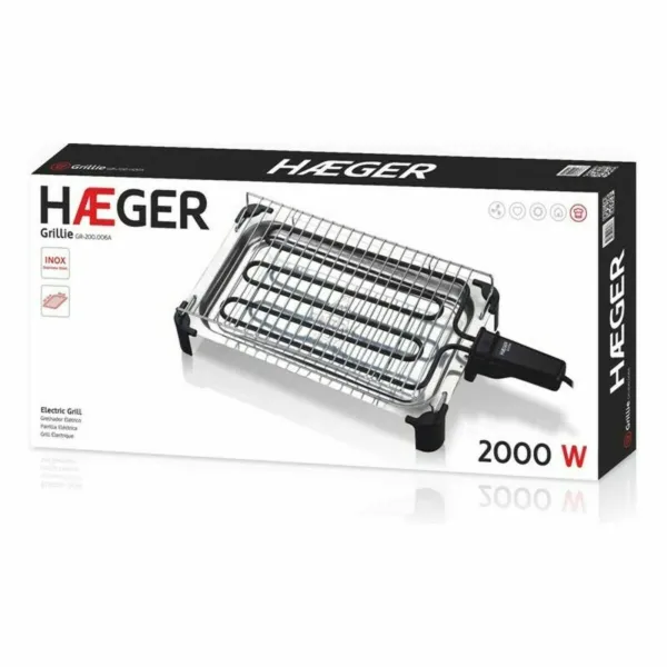 Mikroviļņu Krāsns ar Grilu Haeger GR-200.006A Melns 2000 W