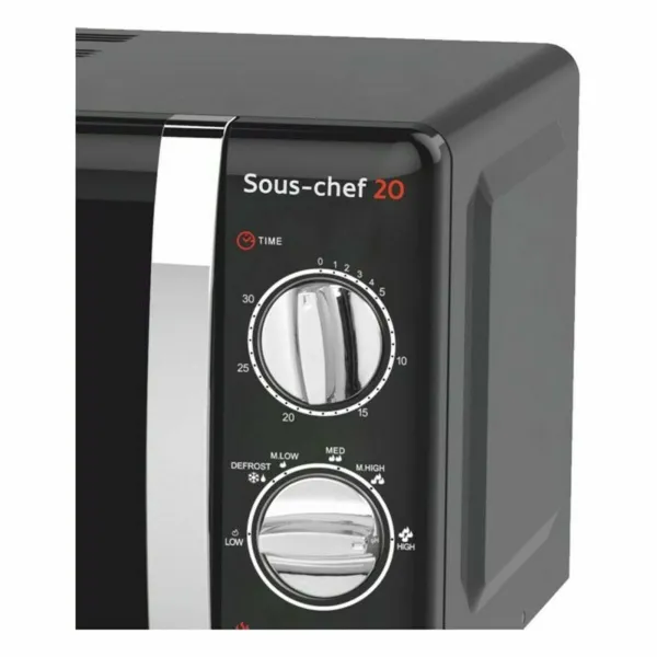 Mikroviļņu Krāsns ar Grilu Haeger MW-70B.007A 20 L Melns 700W