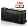 Toaster Haeger TO-100.007A 1000 W Black