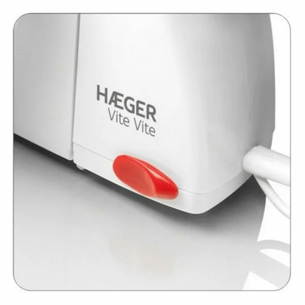 Puree Maker Haeger VM-25W.001A White Stainless steel Plastic