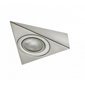 SIM-255 CABINET SPOTLIGHT SATIN NICKEL FOR 12V JC HALOGEN LAMP