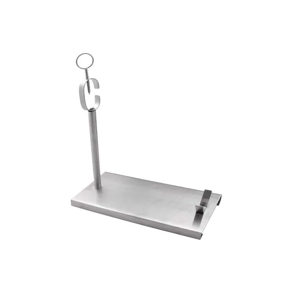 Nerūdijančio plieno kumpio stovas (atrama visai kumpio kojai) EDM Sidabras Metalinis Nerūdijantis plienas Aliuminis 40 x 16,5 x 
