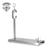 Nerūdijančio plieno kumpio stovas (atrama visai kumpio kojai) EDM Sidabras Metalinis Nerūdijantis plienas Aliuminis 40 x 16,5 x 