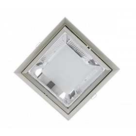 GL204E DOWNLIGHT SATIN NICKEL 2XE27