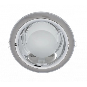 GL206E DOWNLIGHT SATIN NICKEL/CHROME 2XE27