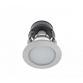 GL120E DOWNLIGHT FOR BATHROOM IP 44, SATIN NICKEL 1XE27