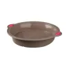 Silicone Mould with Handle Secret de Gourmet Brown Silicone 24 cm