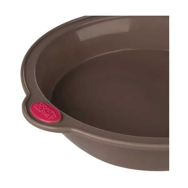 Silikona Veidne ar Rokturi Secret de Gourmet Brūns Silikona 24 cm