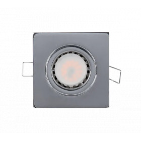 LED METAL SQUARE SPOTLIGHT PAR 16 5.5W 2700-3000K CHROME