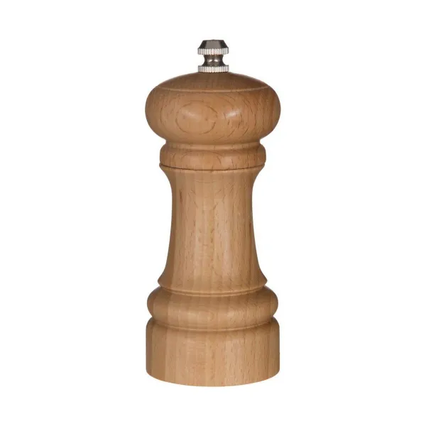 2 in 1 Druskos ir pipirų malūnas Secret de Gourmet Ruda Medžio 14,5 x 5,5 cm