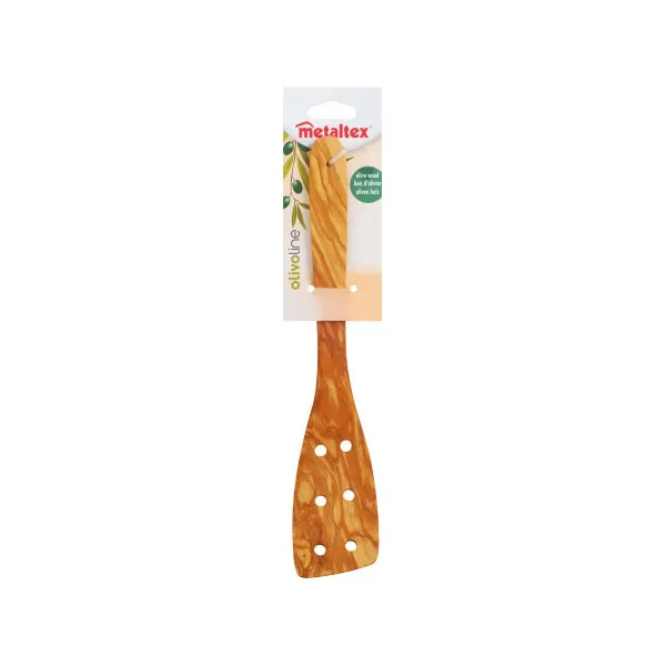 Virtuves Špakteļlāpstiņa Metaltex Brūns Dabisks Koks Olīvkoks 30 cm