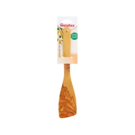 Cooking Spatula Metaltex 58061210 Brown Natural Wood Olive Wood 30 cm