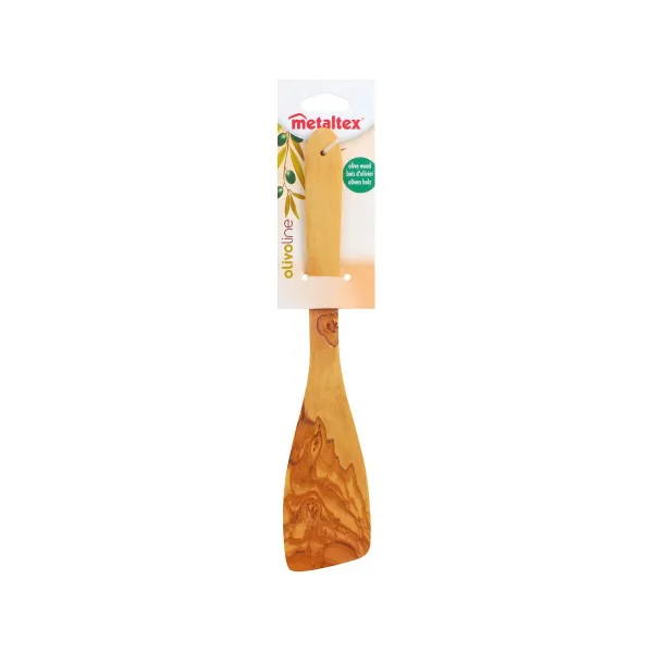 Virtuvės Špachlė Metaltex 58061210 Ruda Natūralus Medžio Alyvmedis 30 cm