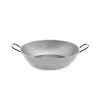 Deep Pan with Handles Vaello Polished Steel (Ø 30 cm)