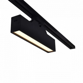 TRACK LIGHT K30 4-LINES 12W 120&ampdeg CCT BLACK