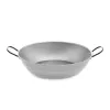 Deep Pan with Handles Vaello Polished Steel (Ø 38 cm)