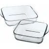Set of Oven Dishes Pasabahce 1690037 Transparent Crystal 1 L 2 Pieces