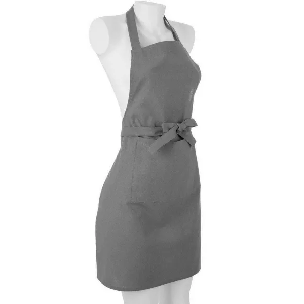 Apron with Pocket Atmosphera Cotton Light grey 60 x 80 cm