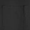 Apron with Pocket Atmosphera Black Cotton (60 x 80 cm)