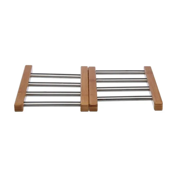 Galda paliktnis Secret de Gourmet Dabisks Nerūsējošais tērauds 35,2 x 22,2 x 2 cm Pagarināms