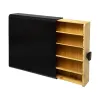 Kafijas Kapsulu Organizators 5five Simply Smart Noir Kitchen Melns Metāls 33 x 31 x 7,5 cm