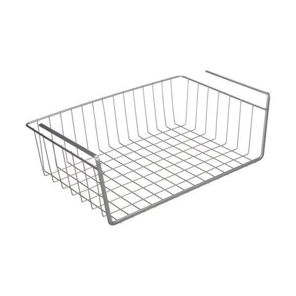 Keittiönkaapin järjestelijä Metaltex Kanguro 40 x 26 x 14 cm Valkoinen Harmaa