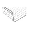 Virtuvės spintelės dėklas Metaltex Kanguro 40 x 26 x 14 cm Balta Pilka