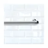 Virtuves Dvieļa Turētājs Metaltex Lonardo Nerūsējošais hroma metāls (78 cm)