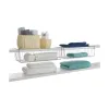 Kitchen Cupboard Organiser Metaltex Kanguro 50 x 26 x 14 cm Grey