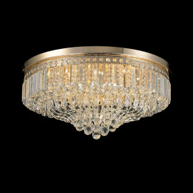 AMELIA CEILING LAMP 18XE27 GOLD D800XH300mm