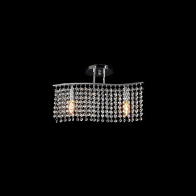 ANNA CHANDELIER 2XE14 CHROME