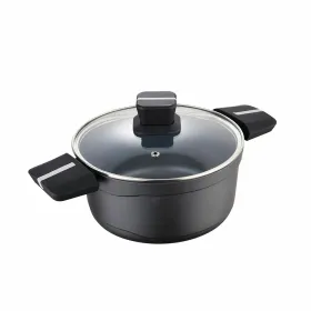 Кастрюля с крышкой San Ignacio Bistro SG6425 Матово-черный Ø 20 x 10 cm 1,8 L