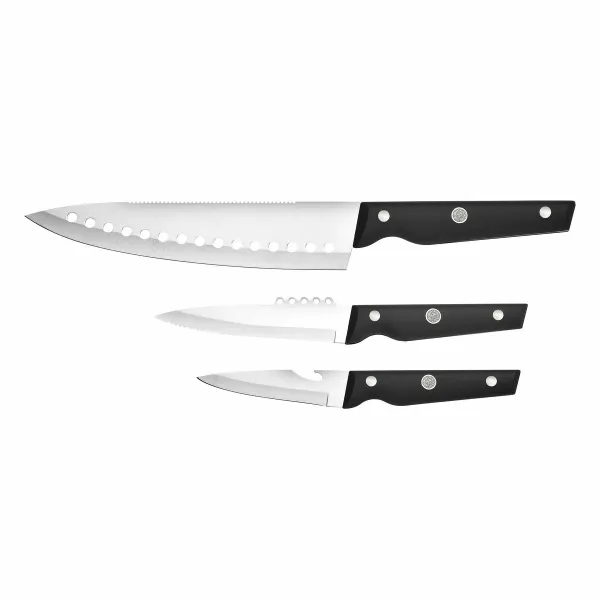 Veitsisetti Bergner Pro Reeco BG41026DBL Ruostumaton teräs ABS 3 Kappaletta