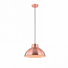 DECO-1C PENDANT 1XE27 COPPER D300mm