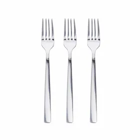 Set of Dessert Forks San Ignacio Earth SG7782 Stainless steel Shine (3 Units)