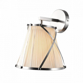 ELIZABETH WALL LAMP 1XE27 NICKEL