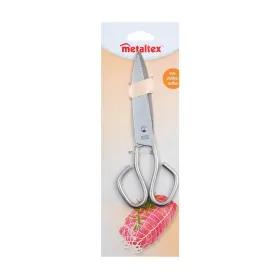 Kitchen Scissors Metaltex Silver Stainless steel 18 cm Kitchen