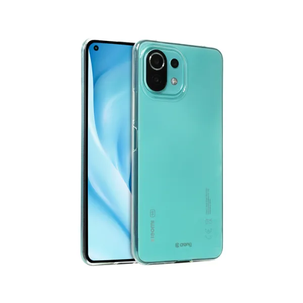 Crong Crystal Slim Cover – Xiaomi Mi 11i 5G Case (Transparent)