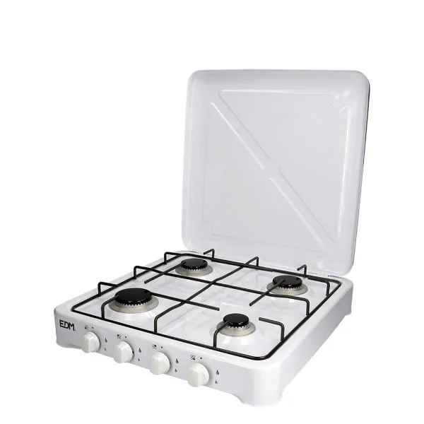 Dujinė viryklė EDM 07422 Balta 1500 W