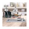 Nerūdijančio plieno kumpio stovas (atrama visai kumpio kojai) 3 Claveles Besisukanti galva (39 x 50 x 16,5 cm)