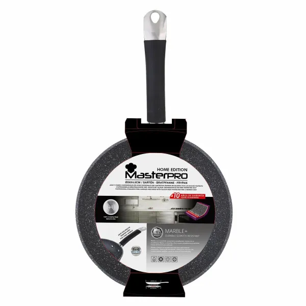 Pannu Masterpro BGMP-3281-BK Ø 24 cm Karkaistu alumiini