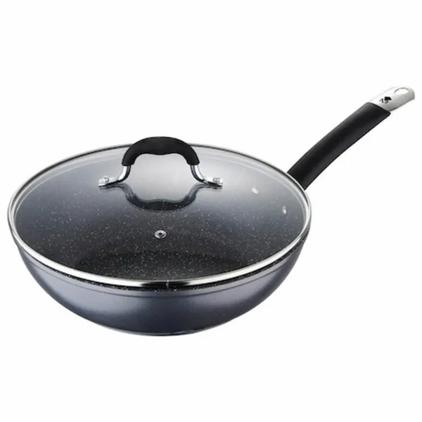 Wokpannu Masterpro Harmaa Alumiini Karkaistu alumiini (Ø 28 cm)