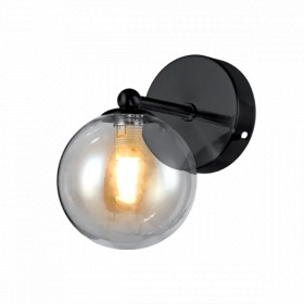 OLENA WALL LAMP 1xG9 BLACK