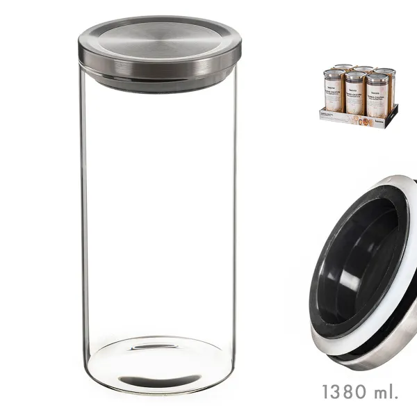 Stiklinis indas Kozina 1380 ml